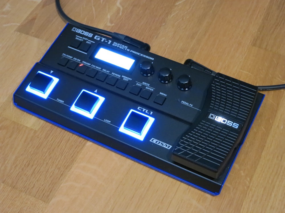 初心者必見！使い方解説】BOSS GT-1マルチエフェクターのフット ...