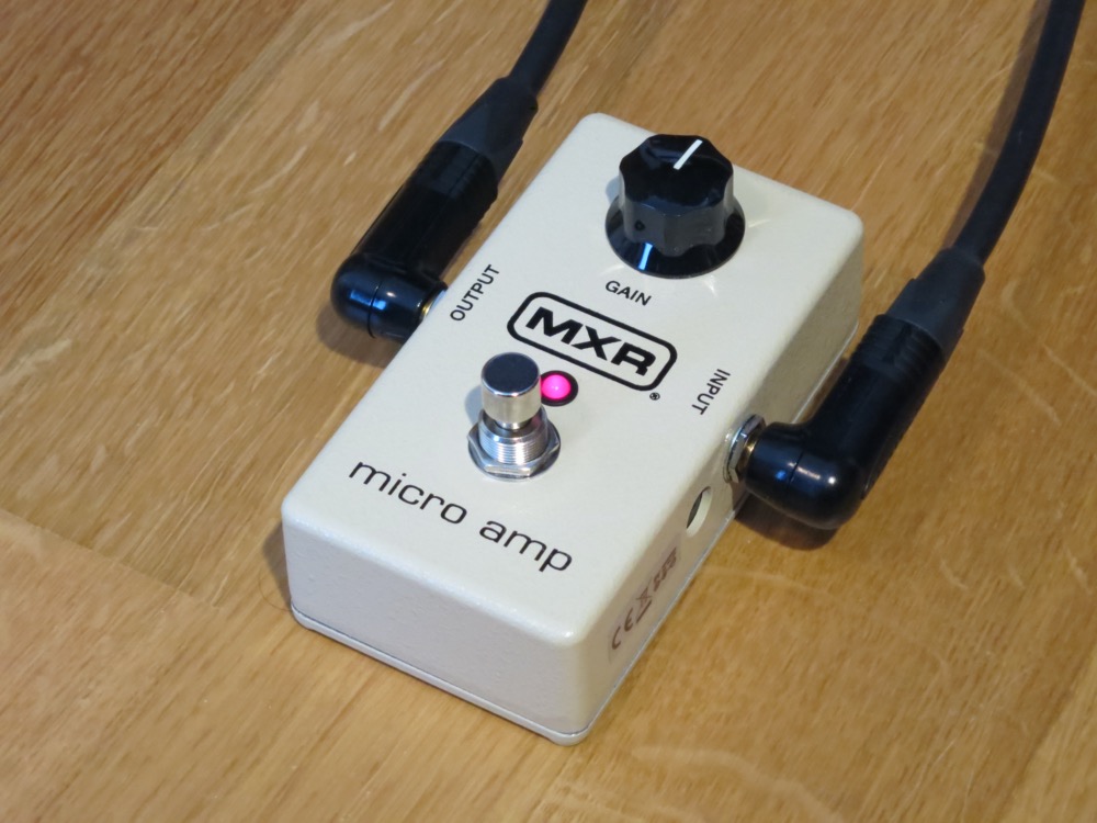 使用レビュー】Jim Dunlop MXR M133 micro amp - DreadRock.org